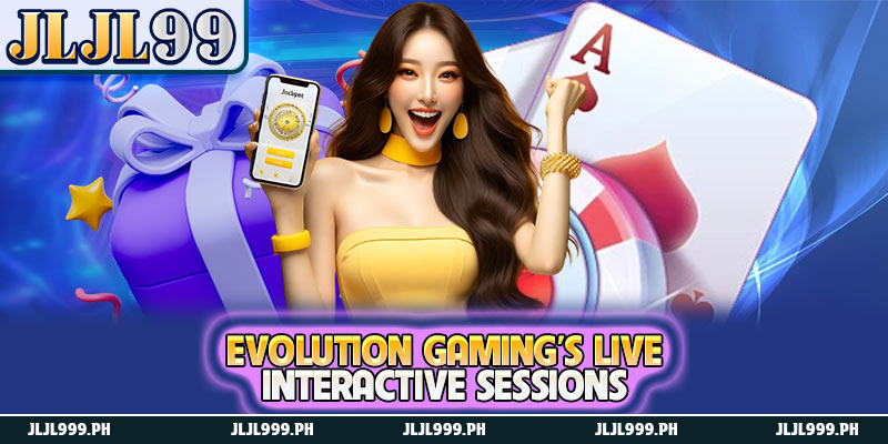Casino 1 Evolution gaming's live interactive sessions