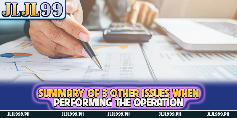 What Are The Reasons Why You Cannot Withdraw Money? 4 Summary of 3 other issues when performing the operation